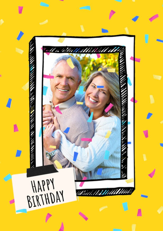 Birthday Frame - card