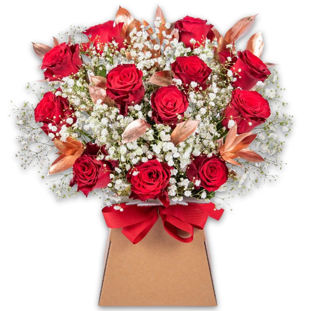 Romantic Red Roses - flowers